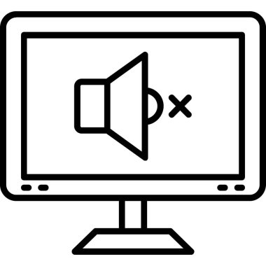 izleyici simgesi, vektör illüstrasyonu