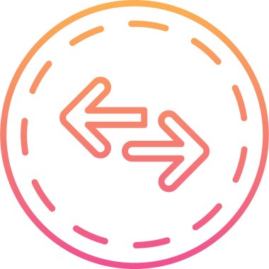 ok simgesi vektör illüstrasyonu