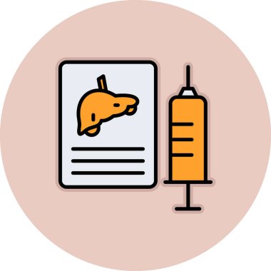 Bir köpek simgesinin vektör illüstrasyonu