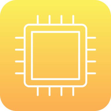 Modern simgenin vektör illüstrasyonu