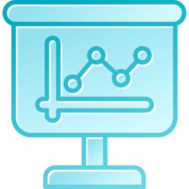 analiz simgesi, vektör illüstrasyonu