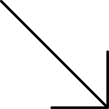 ok simgesi, vektör illüstrasyonu