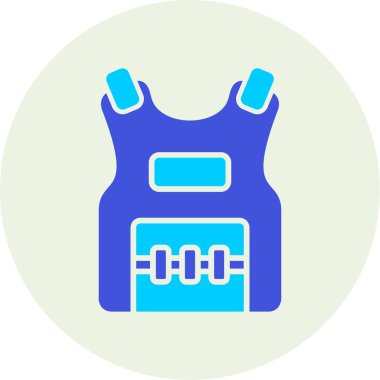 Modern simgenin vektör illüstrasyonu