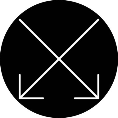 ok simgesinin vektör illüstrasyonu