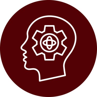 şanzıman simgesi olan beyin