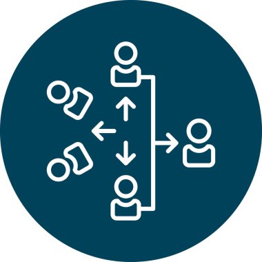 seo modern simgesinin vektör illüstrasyonu