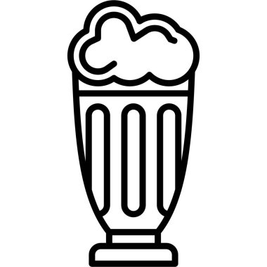 alkollü bira ikonu ana hatlarıyla