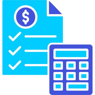 Dolar. Web simgesi basit illüstrasyon