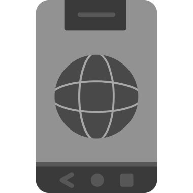 Modern b 'nin vektör illüstrasyonunda simge yok