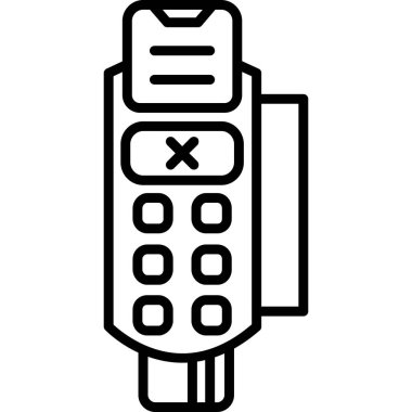 - Telefon. Web simgesi basit tasarım