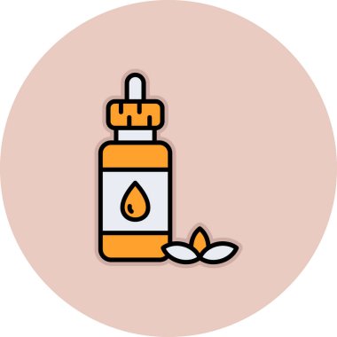 yağ damlası ikon vektör illüstrasyonu