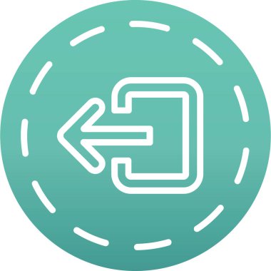 ok simgesinin vektör illüstrasyonu