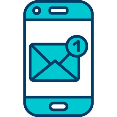 e- posta simgesi vektör illüstrasyonu