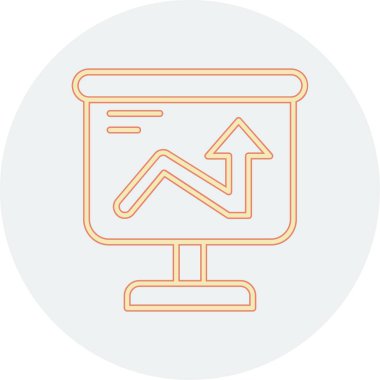 Bir ok simgesinin vektör illüstrasyonu