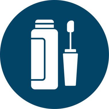 vektör kremi simgesi, vektör illüstrasyonu