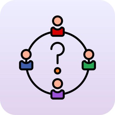 Vektör illüstrasyonu, seo modern simge