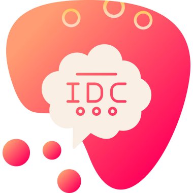 Beyin. Web simgesi basit illüstrasyon