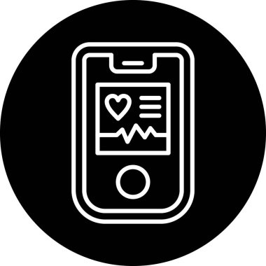 Modern simgenin vektör illüstrasyonu