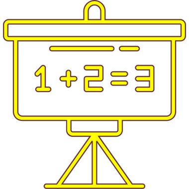 Okul yönetim kurulu. Basit illüstrasyon