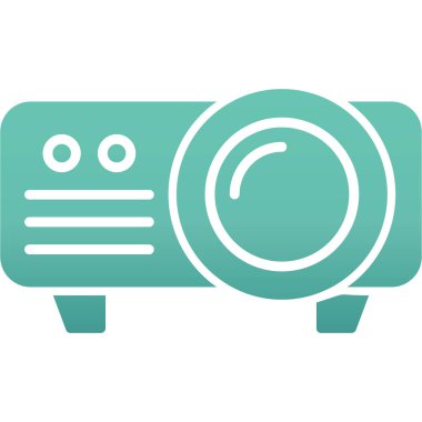 vektör cctv simgesi illüstrasyonu