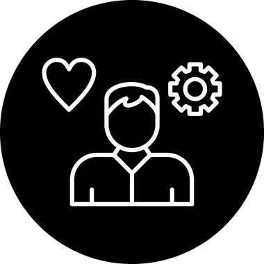 seo modern simgesinin vektör illüstrasyonu