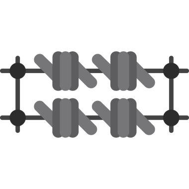 Halter. Web simgesi basit tasarım