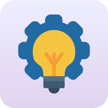 light bulb vector icon design