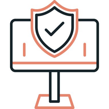 Düz renk vektör illüstrasyonunda geliştirme için web simgesi.