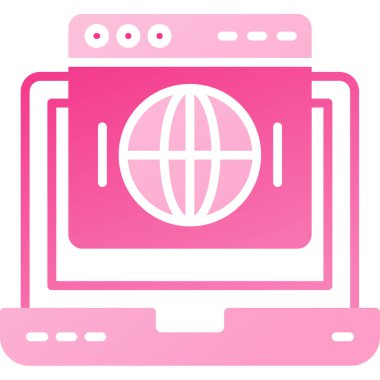 izleyici simgesi, vektör illüstrasyonu