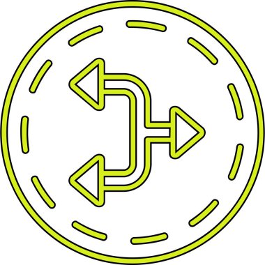 ok simgesi vektör illüstrasyonu