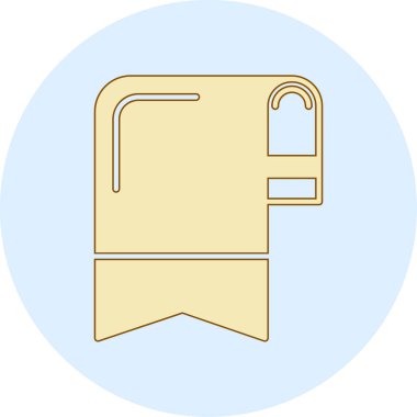 Basit bir elektronik fırın çizimi.