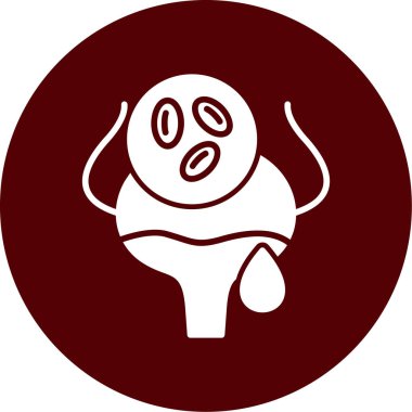 bebek kız web simgesi, basit vektör illüstrasyonu