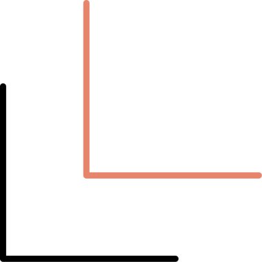 grafik grafik simgesi düz biçimli