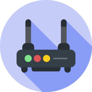 router web simgesi basit tasarım