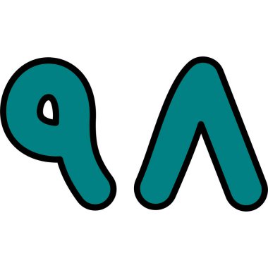 bir simge, illüstrasyon