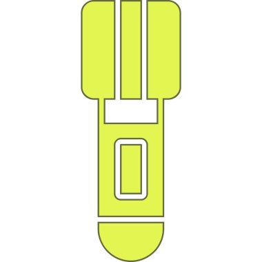 Bıçak. Web simgesi basit illüstrasyon