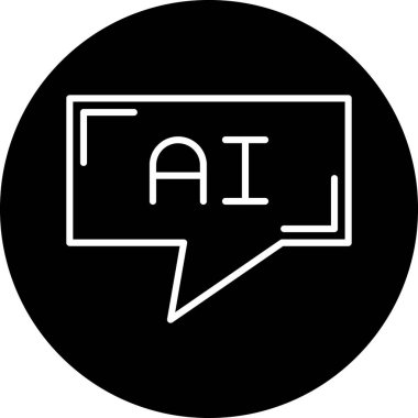 konuşma balonu ikonu vektör illüstrasyon tasarımı