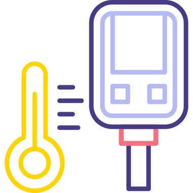 Kan bağışı modern simge, vektör illüstrasyonu