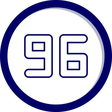 99 modern simge, vektör illüstrasyonu