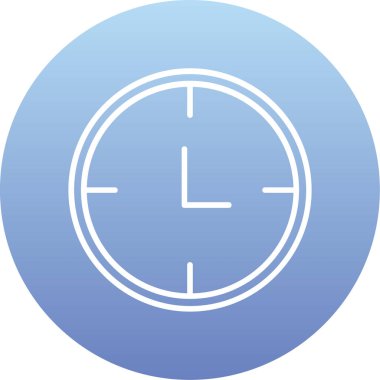 Alarm simgesi vektör illüstrasyonu