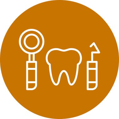 Modern simgenin vektör illüstrasyonu