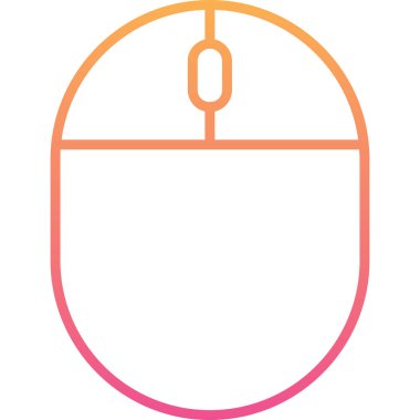 Fare. Web simgesi basit illüstrasyon