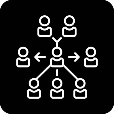 ağ simgesi, vektör illüstrasyonu