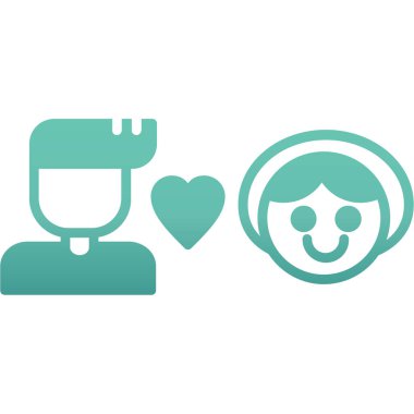 sevgi vektörü renk simgesi