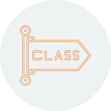 Modern eğitim ikonunun vektör illüstrasyonu