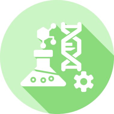 genetik mühendislik vektör simgesi