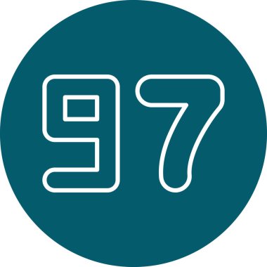 Modern b 'nin vektör illüstrasyonu eksik simgesi