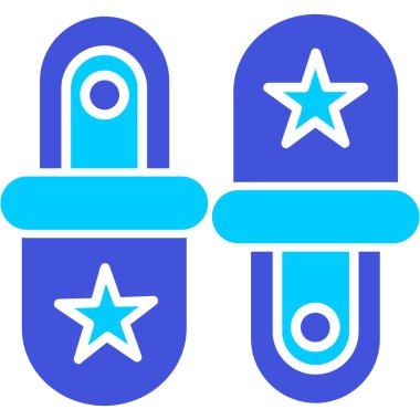 hap kapsülü vektör çizgisi çizimi illüstrasyonu