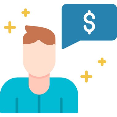 Müşteri bakım vektör simgesi