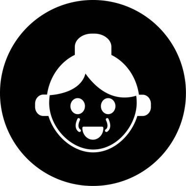 Bir kadının vektör illüstrasyonu